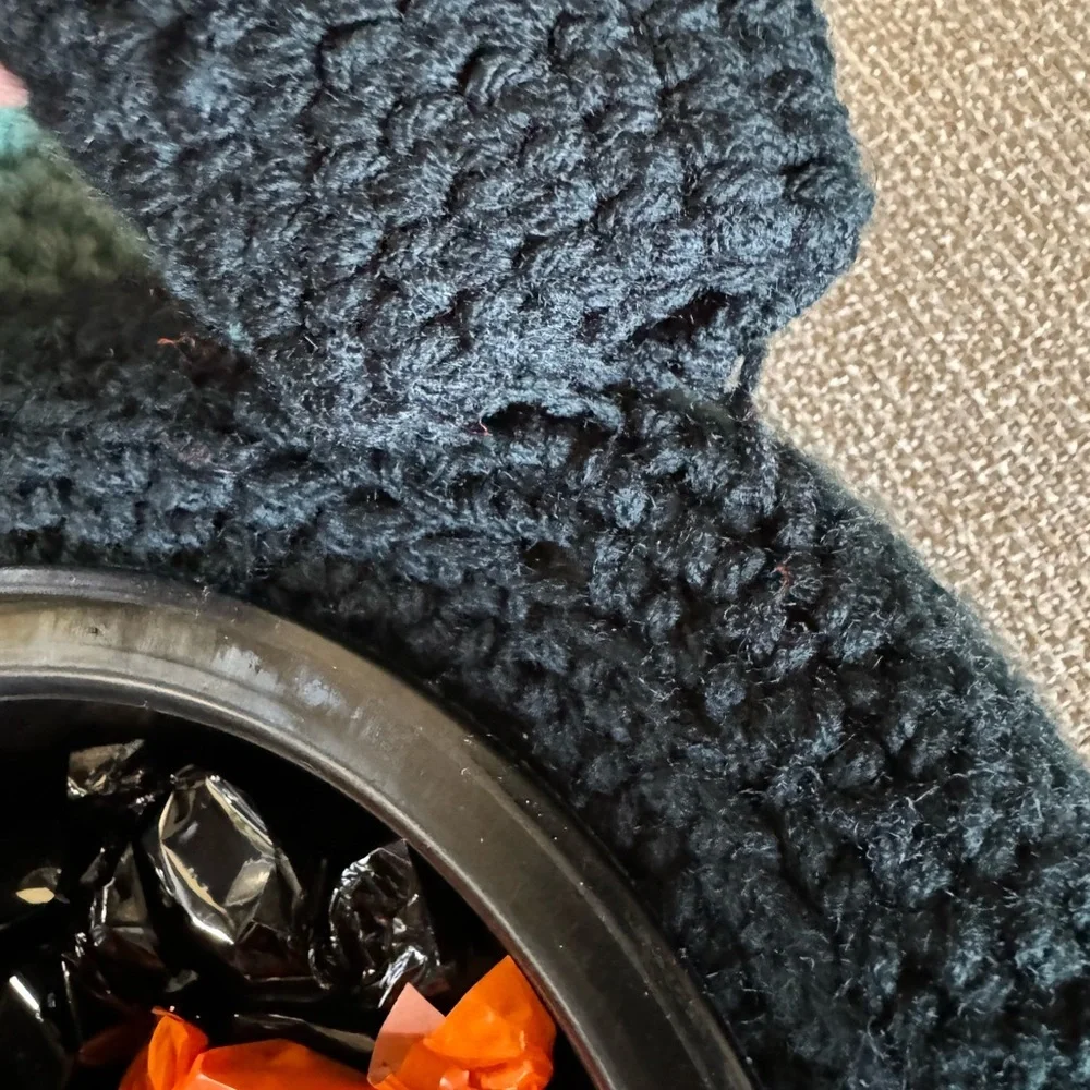 Crochet Witch‎ Candy Holder
